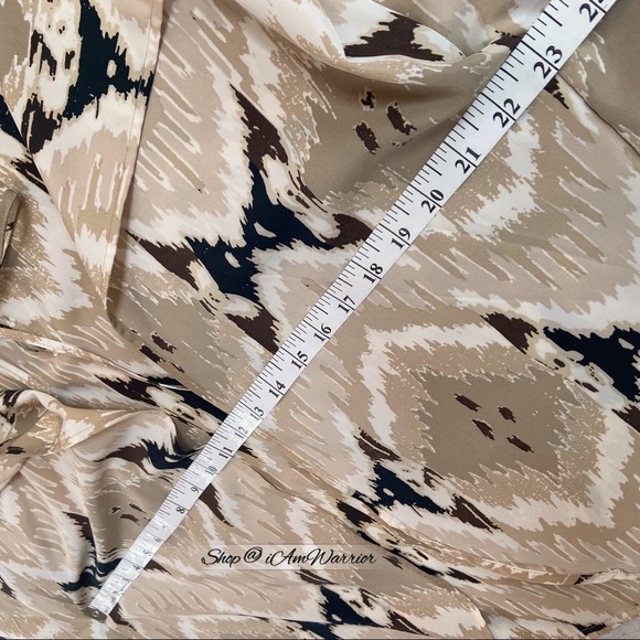 Vince Camuto NWT batik poncho tassel tie top *shop@iamwarrior - Picture 6 of 9
